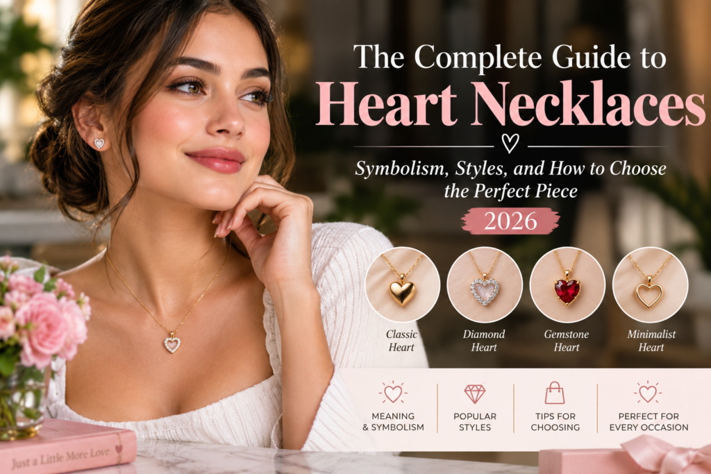 Current image: heart necklace