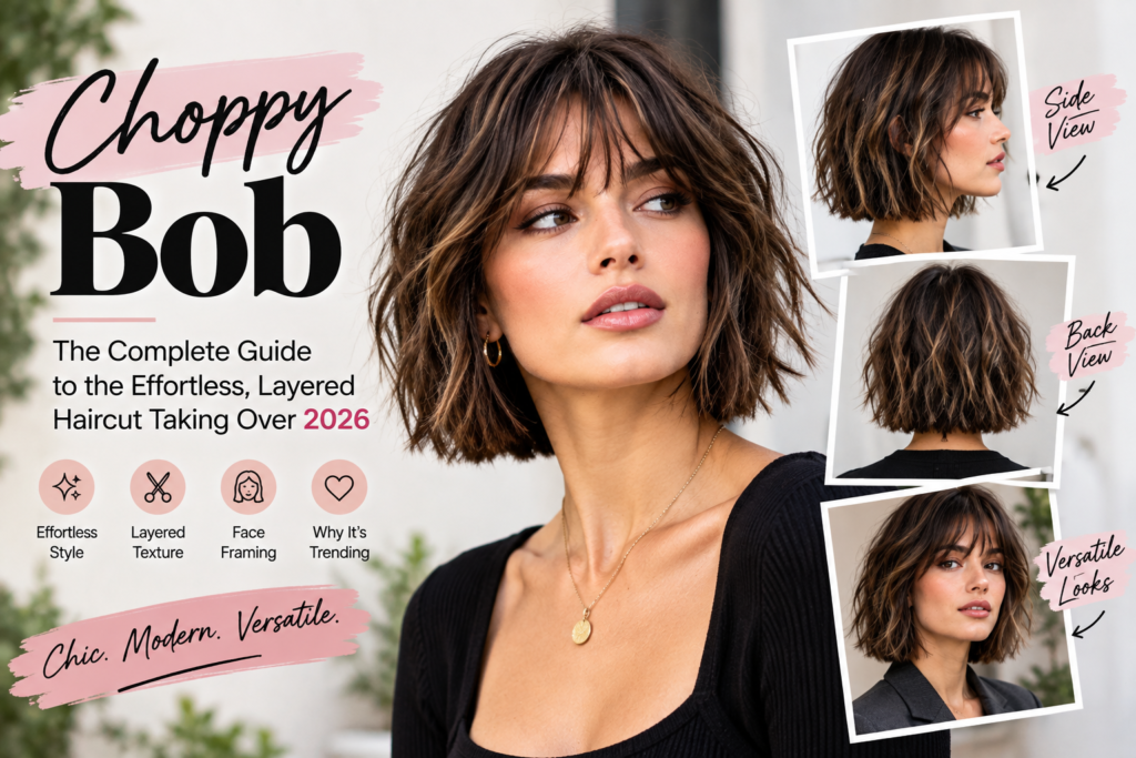 choppy bob